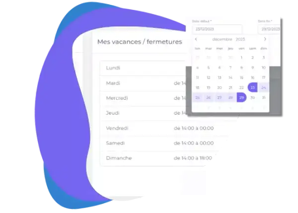 Flexibly manage your working hours and time off