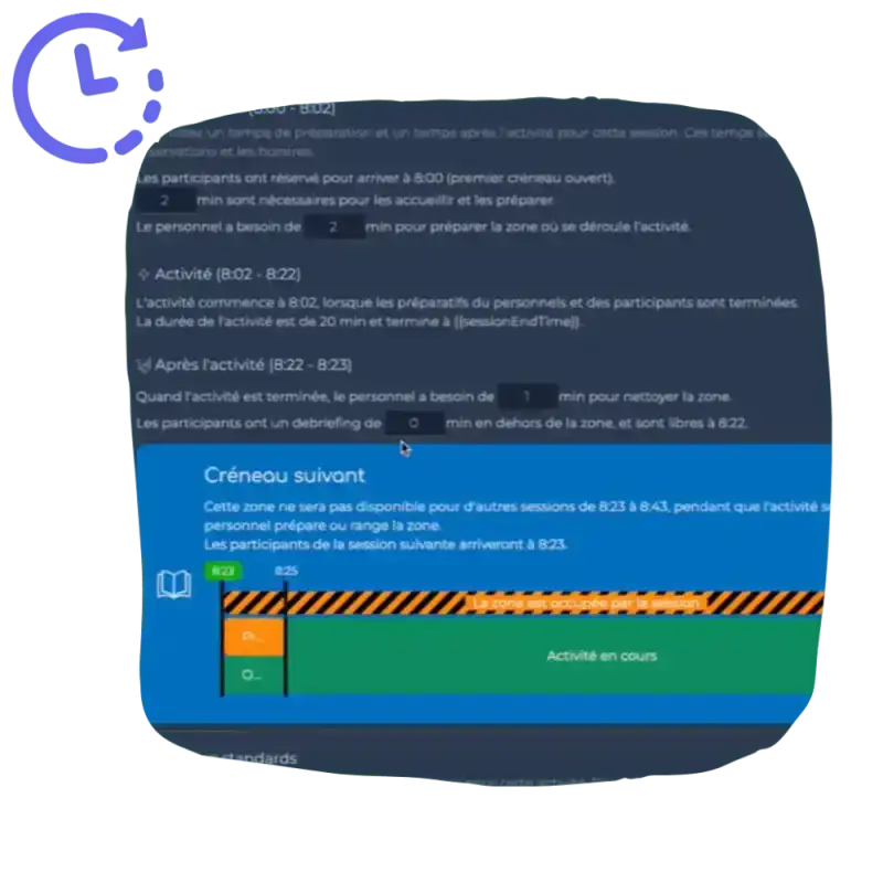 Manage your arena capacity and formulas