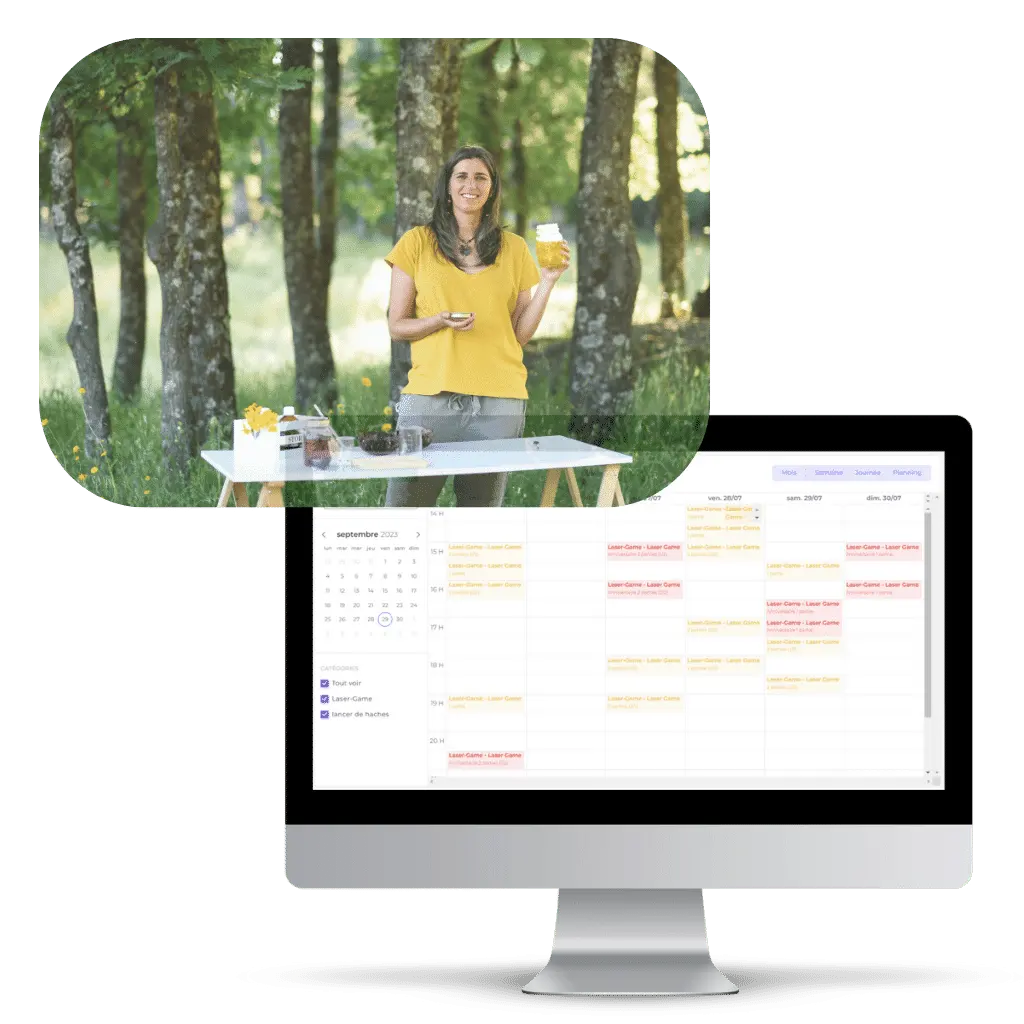 agenda de prise de rdv en ligne pour la naturopathie
